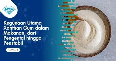 Kegunaan Utama Xanthan Gum dalam Makanan, dari Pengental hingga Penstabil