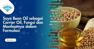 Soya Bean Oil sebagai Carrier Oil, Fungsi dan Manfaatnya dalam Formulasi